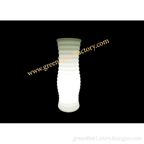 Multi-Color Changing LED Flower Pot Lighting, Modern Plant Pot